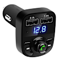 Miniatyrbillede 3 af 5: Ny biltelefonoplader, dobbelt USB-oplader til sender