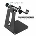 Miniatyrbillede 4 af 5: 270° mobilholder til skrivebord - sort sort sort