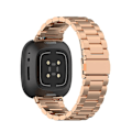 Miniatyrbillede 3 af 5: For Fitbit Versa 3 / Fitbit Sense 3 perler ur i rustfrit stål med demonteringsværktøj DUX