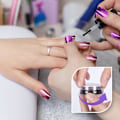 Miniatyrbild 3 av 4: 16 burkar krom nagelpulver nagelkonst glitter dekoration metallisk spegeleffekt holografisk aurora kameleont pigmentpulver 1g/burk pärla