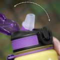 Pikkukuva 7 / 11: Juomapullo Urheilu Juomakuppi Muovinen Vesipullo 1000ML - varastossa Green&Purple