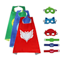 Miniatyrbillede 1 af 4: PJ Masks - Kappe, øjenmaske og armbånd Green PJ Masks Gekko -green