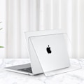 Miniatyrbild 7 av 7: Fodral Kompatibelt med NYA MacBook Air 13,6 tum M2 A2681 2022 Release Ultra Tunnt Slätt Hardskal Skyddande Skal Kristallklart