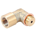 Miniatyrbillede 1 af 5: Vinkel 90 Lambda O2 Ilt Sensor Forlænger Spacer Til Decat Hydrogen{GKS}