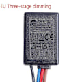Miniatyrbillede 1 af 2: Ld-600s Indbygget 3-vejs Finger Touch Lysdæmper On/Off Hit Us Eu[GKS]