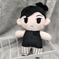 Miniatyrbild 4 av 8: Omori Sunny 21cm Plyschdocka Mjuk Söt Dockleksak Läskig Pojke Kudde Barnpresent (A)
