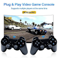 Miniatyrbillede 2 af 5: X2 Plus Game Stick Retro Konsol Dobbelt Trådløs Controller 128gb 40000+ spil