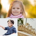 Pikkukuva 3 / 5: kpl Kruunu Tiara Lapset Vauvan Kruunu Tiara Taapero Vauva H