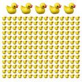 Miniatyrbilde 5 av 5: 100/200 stk Mini Gummibader Miniatyr Harpiks Andunger Gule Små D 200pcs yellow 200pcs
