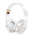 Miniatyrbilde 1 av 6: Trådløse Bluetooth Hodetelefoner Stereo Hodebøyle Headset Støtte SD-kort Med Mikrofon For Xiaomi Iphone Sumsamg Nettbrett Studenter Tog White