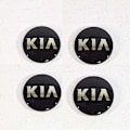 Pikkukuva 1 / 2: KIA04 - 58MM 4 kpl Keskikupit KIA Hopea Silver one size