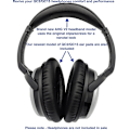 Miniatyrbillede 2 af 5: Udskiftningsørepropper til QC15/QC2 og V2 hovedbøjlepude til QC15/QC2, kompatibel med Bose QuietComfort 15 (QC15) og Bose Quiet【GKS】