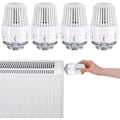 Miniatyrbilde 1 av 5: Termostatisk radiatortermostat - 4 stk, M30 x 1,5 for kjøkken og bad