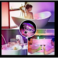 Miniatyrbillede 3 af 5: Flydende LED-lys til badekar, boblebade, jacuzzier, vandtætte diskolys, dekorative lys til swimmingpools, damme, poolfester