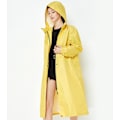 Miniatyrbillede 5 af 6: Trendy vindjakke regnjakke, let og åndbar, ensfarvet gul yellow L