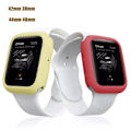 Miniatyrbillede 3 af 5: Passer til Apple Watch Series 1-6 SE Smartwatch Cover 38/40/42/44 mm Vandtæt Scarlet Scarlet 38mm