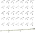 100 stk strips for LED-strips, tilkoblingsklemme for LED-strips