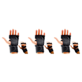 Miniatyrbillede 1 af 5: Diorama Miniature Malet Figur Harpiks Model Tog Bygning Skrivebord Dekoration Stil 4 Black L 3Set
