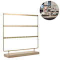 Miniatyrbillede 1 af 8: Øreringeholder, smykkeorganisator til hængende øreringe, guld