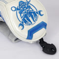 Miniatyrbild 3 av 5: 1/2/3 Slitstarkt Golf Driver Headcover PU Läder UT Klubbhuvud Vit UT 37CM[GKS] White UT 37CM 1Set