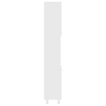 Miniatyrbilde 6 av 10: vidaXL Badeskap Hvit 30x30x179 cm Konstruert Tre White White