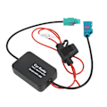 Miniatyrbillede 7 af 8: Radioantenne Signalforstærker FAKRA II Interface 12V 75 Ohm AM FM Antenneforstærker til Biler[GKS] 0.1