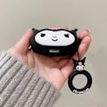 Pikkukuva 4 / 4: Kuromi Airpods Kuulokekotelo Söpö Kuulokekotelo Pehmeä Silikoninen Kuuloke 3rd generation
