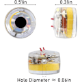 Miniatyrbild 4 av 5: 10-pack LED fiskedrag djuphavsfiske ljus lyser i mörkret F