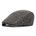 Miniatyrbilde 2 av 2: Dame Herre Klassisk ullrutete caps Vilt temperament - salg Gray