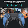 Miniatyrbillede 6 af 11: Trådløs PS4 Game Controller Bluetooth 2.1 Gamepad til PS4 PC Spillekonsol [GKS] Orange