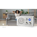 Miniatyrbilde 7 av 8: FM-radio | Borddesign | FM | Strømadapter | Analog | 15 W | Blå 1640