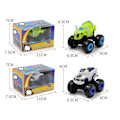 Pikkukuva 5 / 5: 6 kpl Blaze ja Monster Machines -lelut, ajoneuvot kilpa-autot kuorma-autot lasten lelu