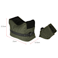 Miniatyrbilde 3 av 5: Utendørs jakt skytesupport sandsekk mål foran bak Ku army green