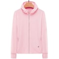 Miniatyrbillede 1 af 5: UPF 50+ UV-skydd Damkläder Zip Up Hoodie Långärmad Fiske Löpning Vandring Jacka Outdoor Performance Skjorta, Ljusrosa, 4XL