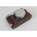 Miniatyrbillede 3 af 5: Beskyttende læder kamerataske til Fujifilm x100f mørkebrun