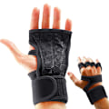 Miniatyrbilde 1 av 5: 1/2/3/5 2 stk Lette og pustende treningshansker i skinn for Svart XL Black XL 1Set