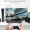 Miniatyrbillede 2 af 5: R100 PRO USB Modtager Trådløs Adapter Spilcontroller Konverter til PS4 PS5 Xbox Series Switch Controller Bluetooth Adapter