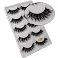 Pikkukuva 1 / 4: (iLashes.SE) 5 paria tekoripsiä - 3D faux mink G604 musta (iLashes.SE) (G-604)