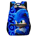 Miniatyrbillede 1 af 2: Sonic rygsæk til småbørn, karakterrygsæk, skolemadpakke C