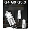 Miniatyrbilde 6 av 9: Halogenpæreperler G4 G5.3 Glødelampe G9 220V 40W FROZEN G9 220V 40W Frosted G9 220V 40W Frosted