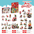 Miniatyrbillede 9 af 11: Byggeklodser Julekalender Blind Box Nedtælling 24 Ruter Børn DIY Bil Dinosaurie Byggeklodser Hånddrevet Blind Box-sfssscs SH-16【2024 new model】