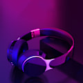 Miniatyrbilde 4 av 5: Bluetooth Hodetelefoner Over-Ear, 65 Timers Spilletid og 3 EQ-Moduser Trådløse Hodetelefoner, Mikrofon for Telefonsamtaler, HiFi Stereo og Memory Foam,