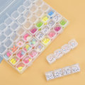 Miniatyrbilde 2 av 5: 56-roms oppbevaringsboks, perleoppbevaringsboks, diamantmaleri oppbevaringsboks, plastoppbevaringsboks, smykkeorganisatorboks for håndverk, rhinestones