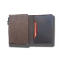 Miniatyrbillede 5 af 7: Eksklusiv Kort Holder C4U® Design RFID & NFC Beskyttelse Tegnebog Popup Bru Brown one size