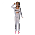 Miniatyrbild 3 av 5: Barbie modekläder, 3 delar, 12 docktillbehör, för c