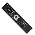 Miniatyrbilde 5 av 8: Erstatningsfjernkontroll for Smart TV for GRUNDIG TV TP7187R[GKS] 0.1
