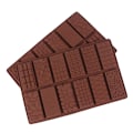 Miniatyrbillede 7 af 8: pc 12 hulrumsforme gør det selv til bagning af kagedekorationer Brown