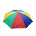 Miniatyrbillede 2 af 7: Foldbar paraply/paraplyhat UV-beskyttelse Campingkasket Colorful