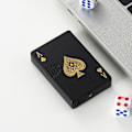 Miniatyrbild 6 av 8: Poker Tändare Spader A Zinklegering Vindtät UV Pengarkontroll