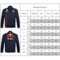 Miniatyrbilde 5 av 5: Retro Red Bull Racing F1 Jakke Menn 2023 Team Full Zip Genser Sportsbeskyttelse Vindtett Kjøring Racing Motorsykkelklær XL